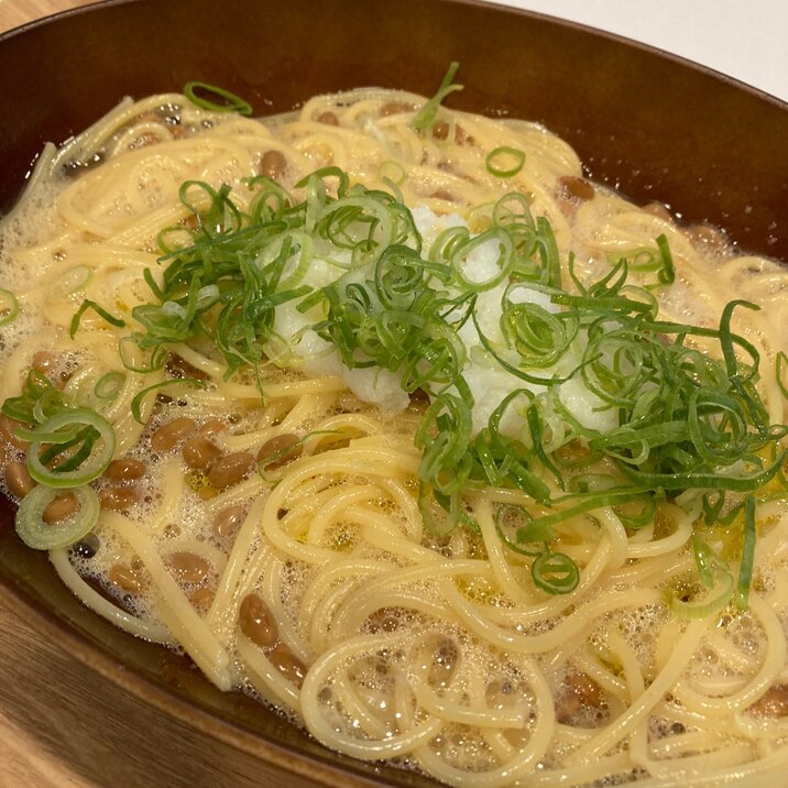 簡単よ★納豆パスタ♪